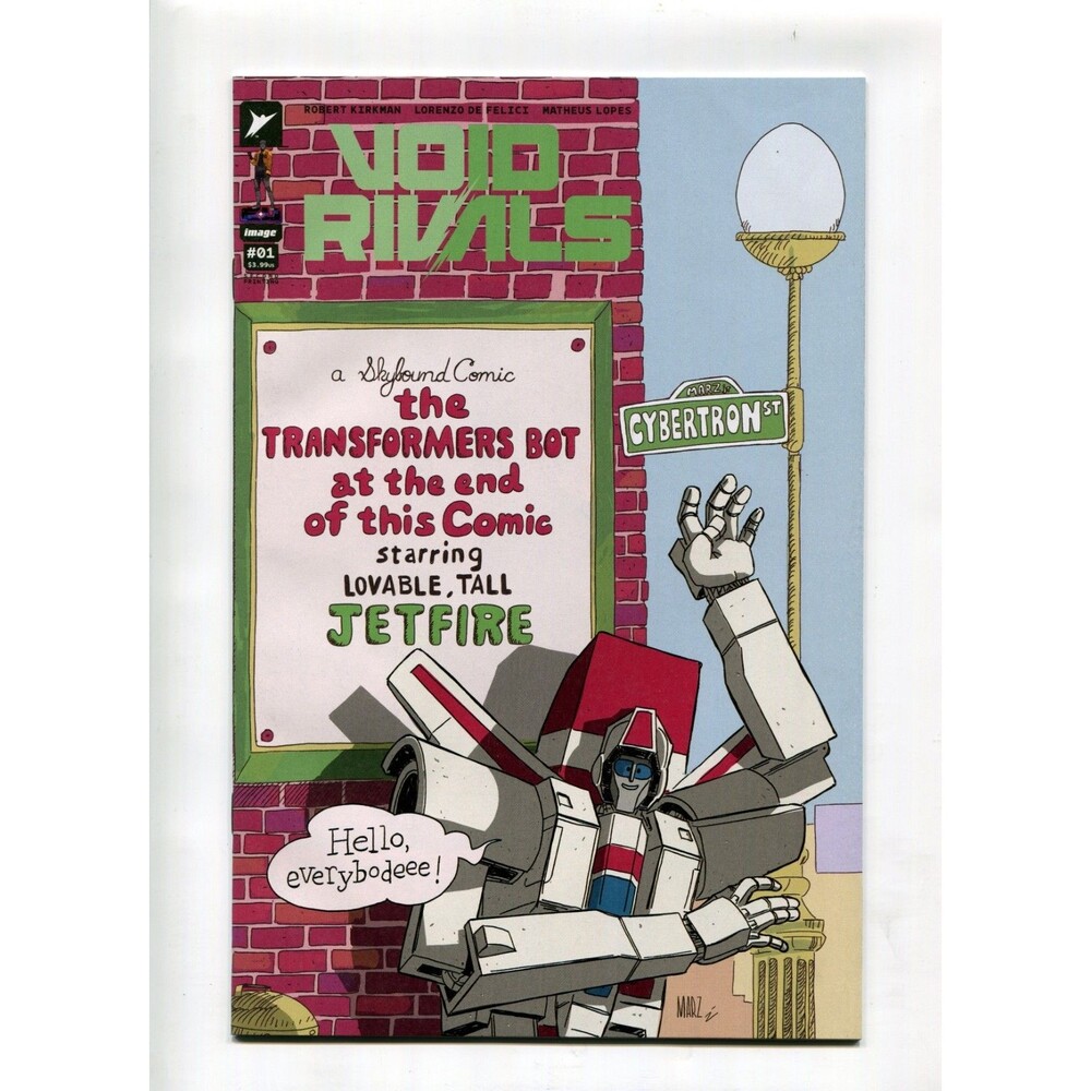 Void Rivals #1 2023 Image Comics Sesame Street Variant Marz Jr.